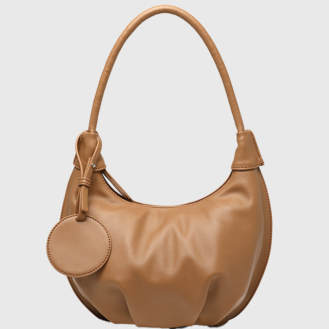 Leather Dumpling Bag