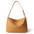 Cowhide Underarm Messenger Bag