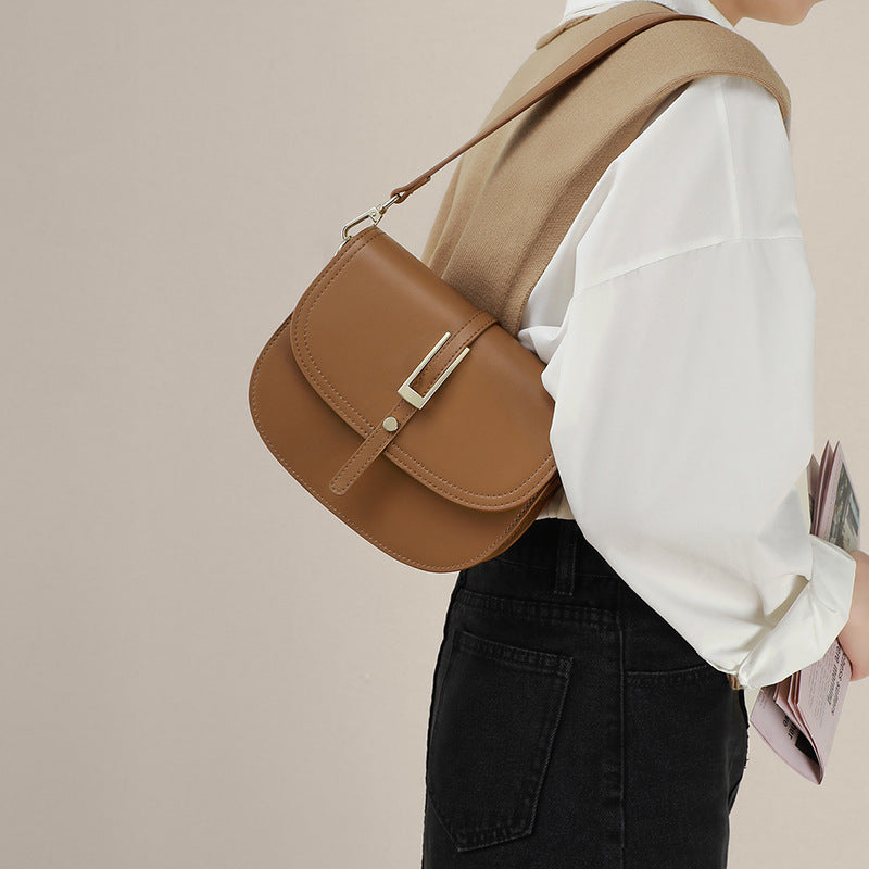 Leather Messenger Bag