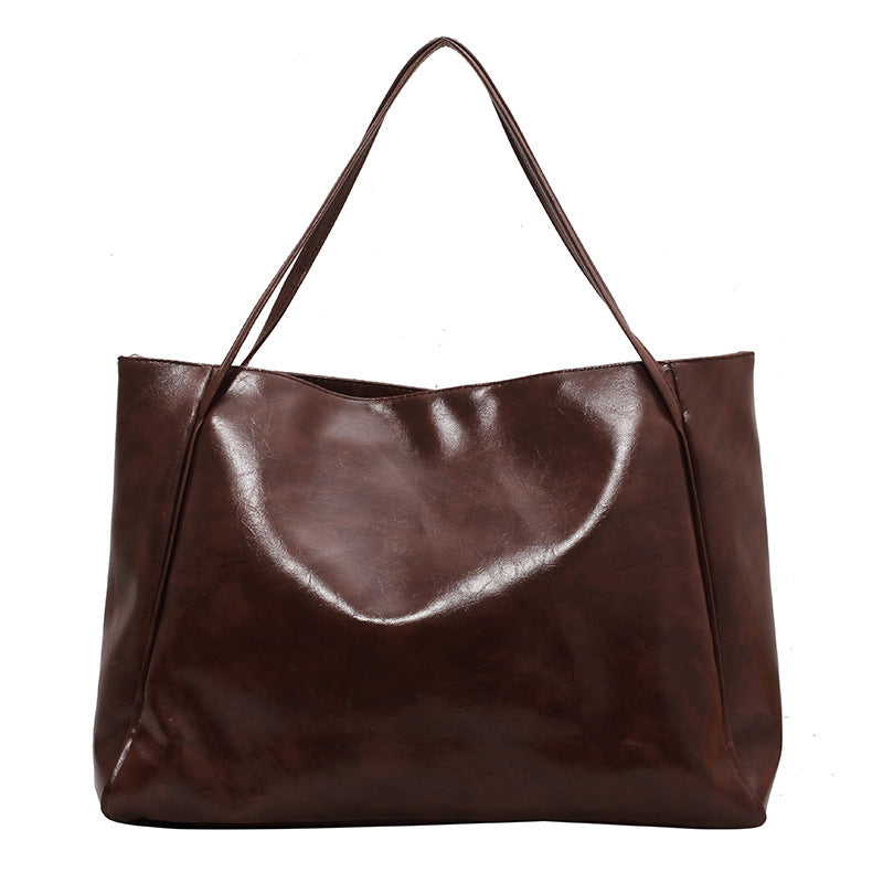 Retro Leather Shoulder Bag