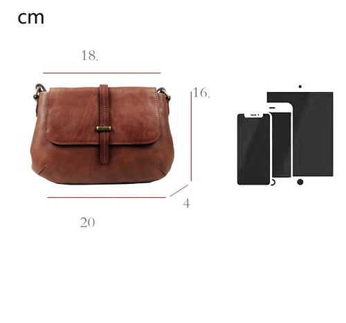 Casual Saddle Leather Bag