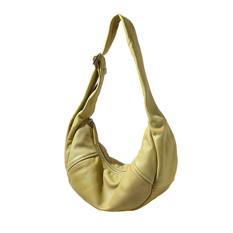 Large Capacity Leather Bag
