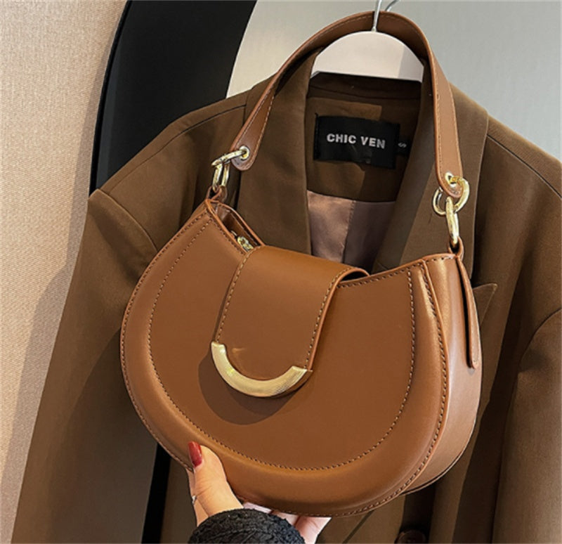 Leather Underarm Bag