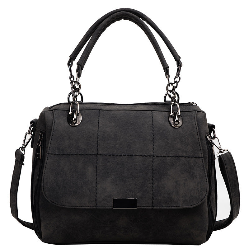 Matcha Green Leather Tote Bag