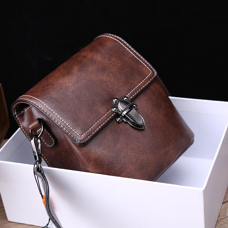 Phone Leather Messenger Bag