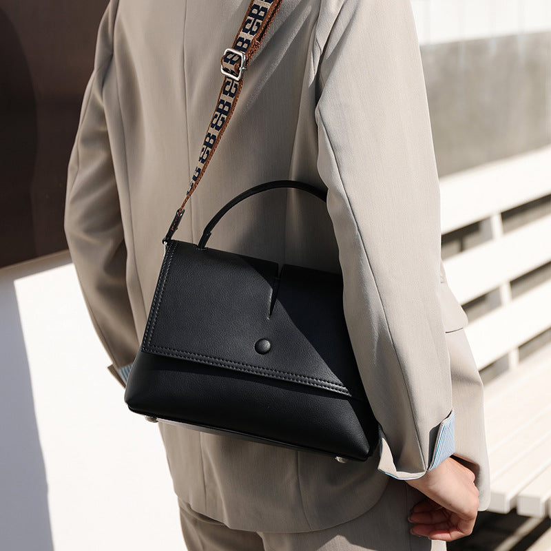 Retro Korean Leather Messenger Bag