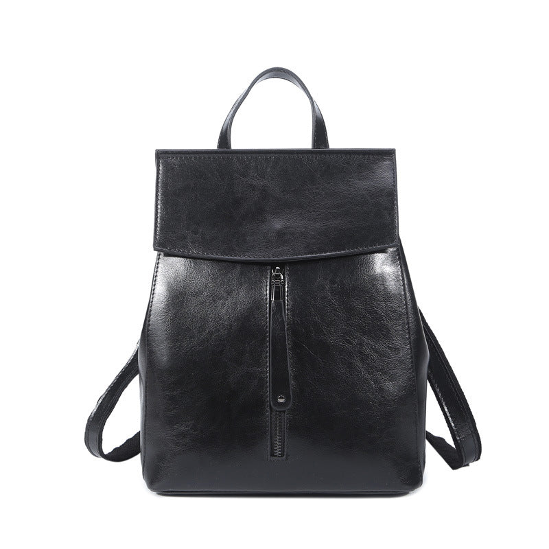 Korean Leather Backpack
