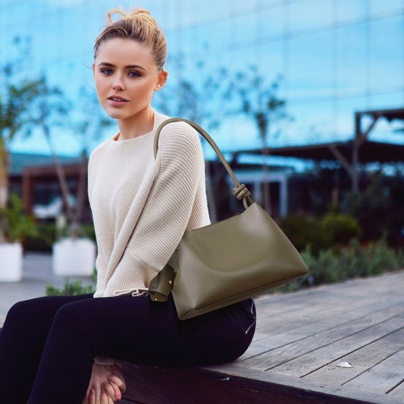 Leather Messenger Bag