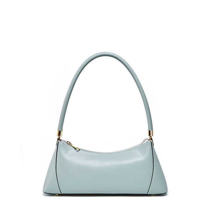 Vintage Leather Baguette Bag