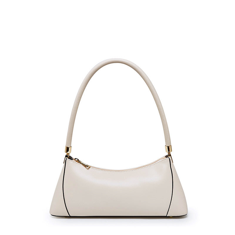 Vintage Leather Baguette Bag