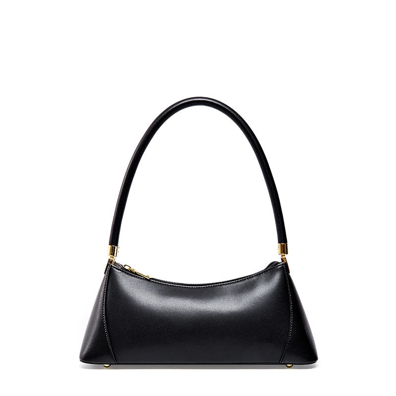 Vintage Leather Baguette Bag