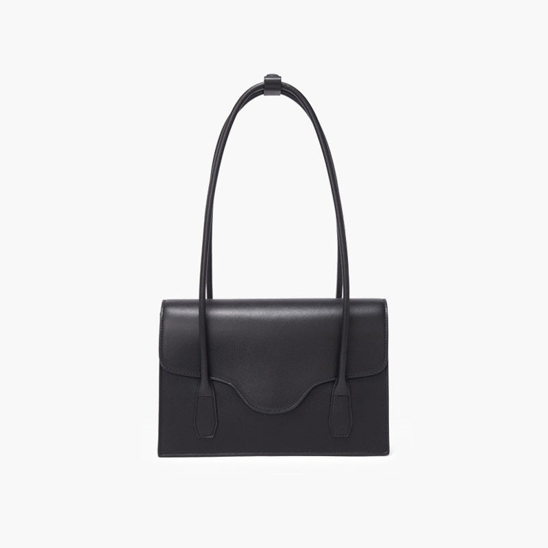 French Leather Baguette Bag
