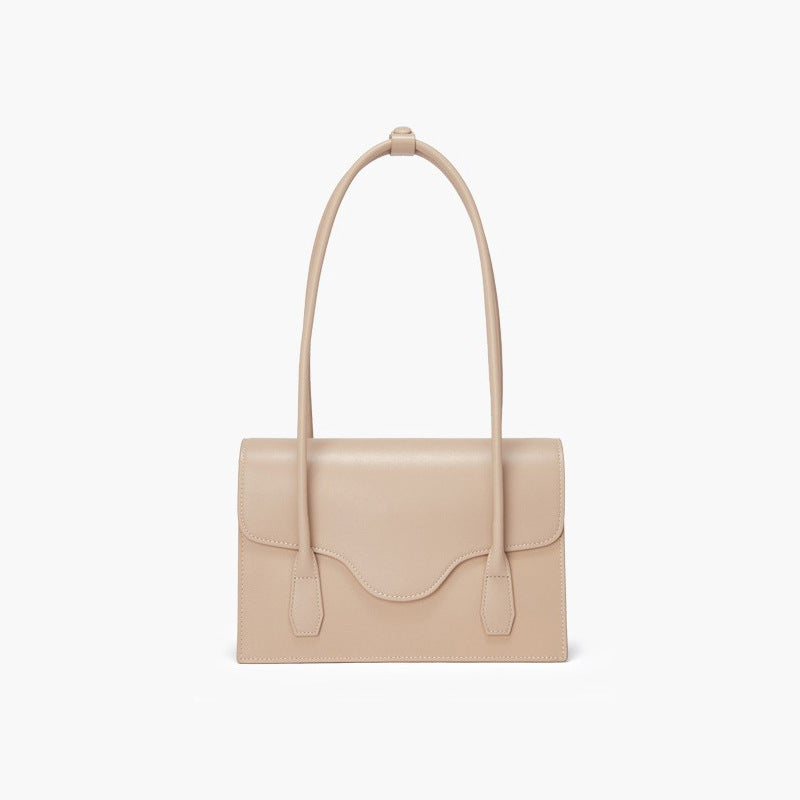 French Leather Baguette Bag