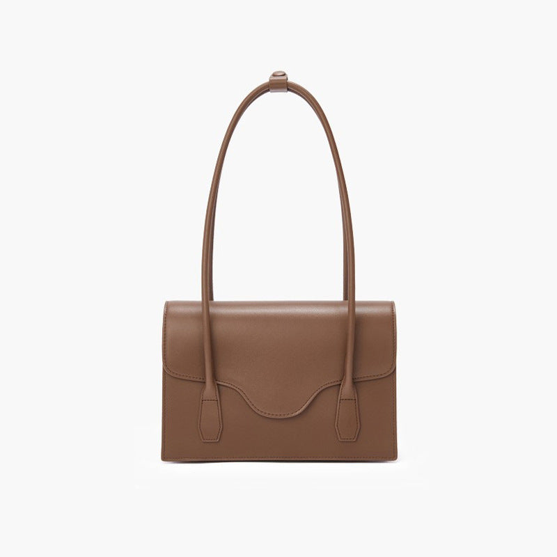 French Leather Baguette Bag