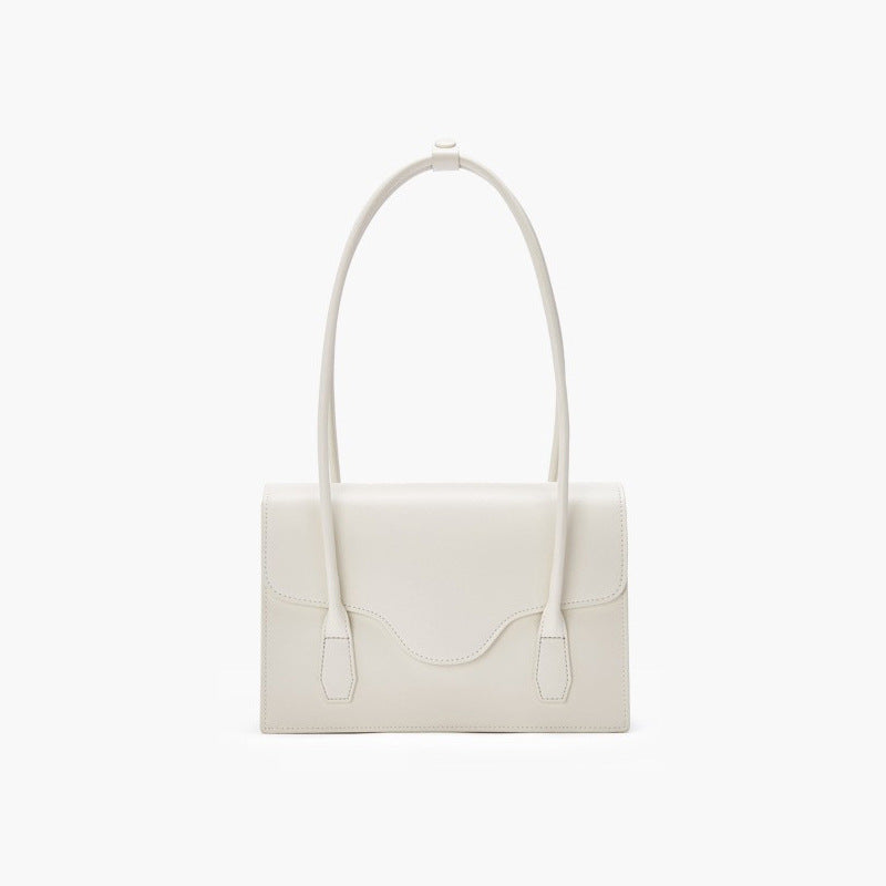 French Leather Baguette Bag
