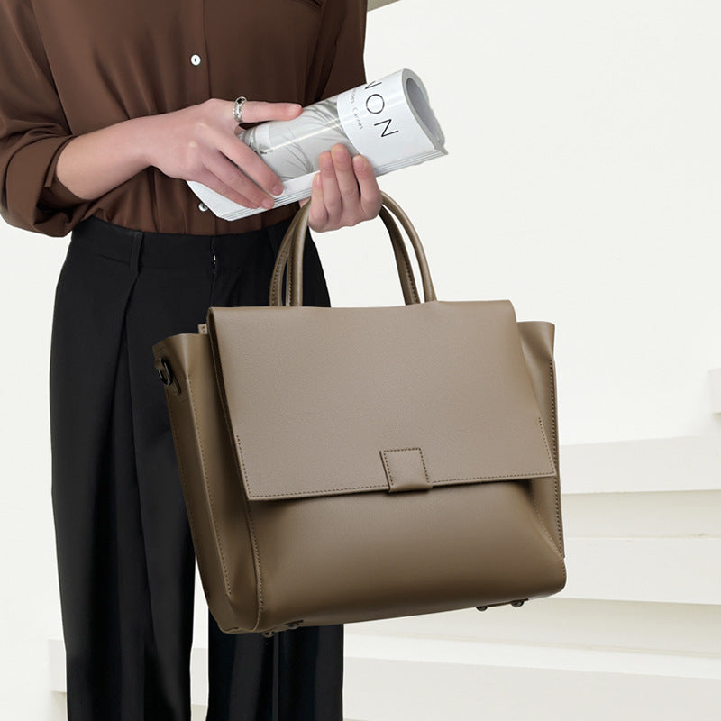 Leather Messenger Bag