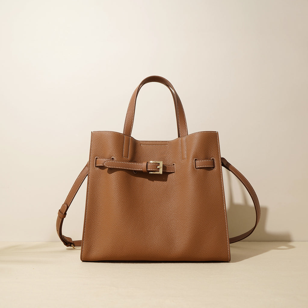 Executive Leather Crossbody Bag