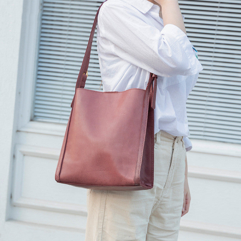 Designer Leather Shoulder Bag