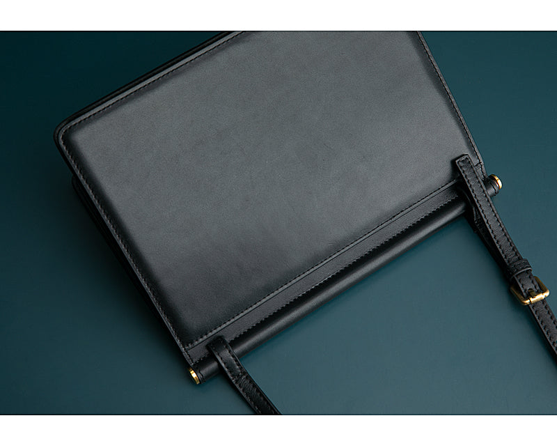 Leather Messenger Bag