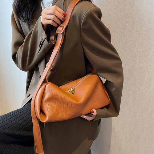 Autumn Leather Crossbody Bag