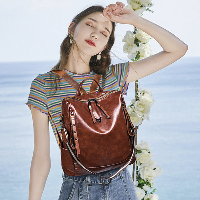 Western Style Leather Bag