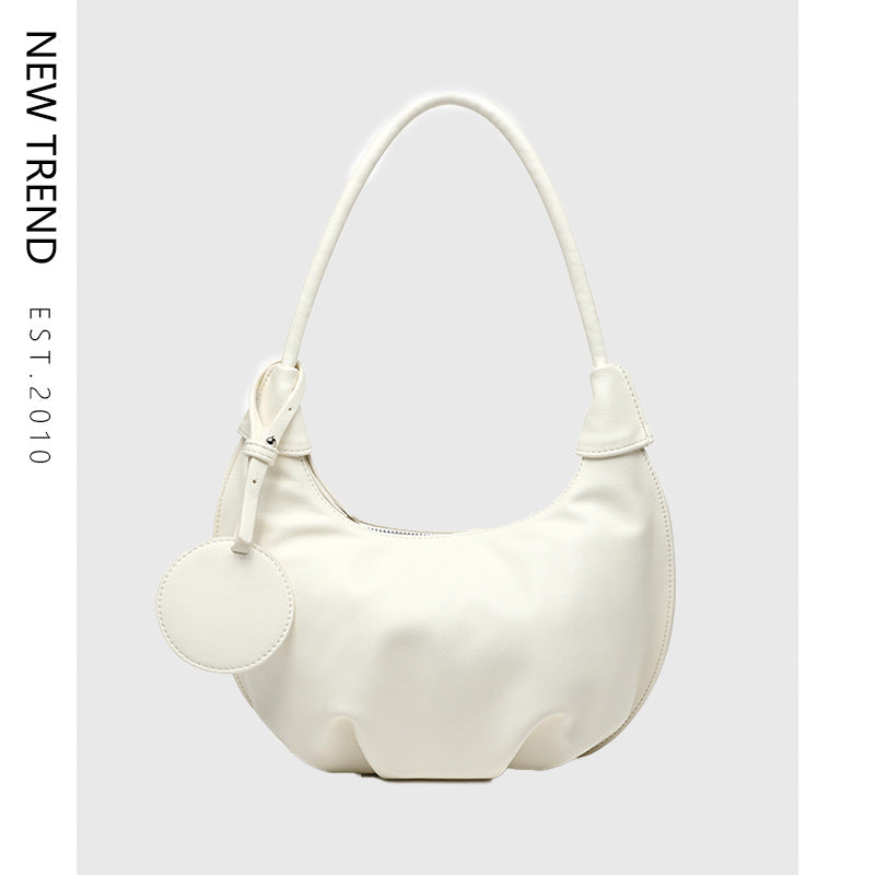 Leather Dumpling Bag