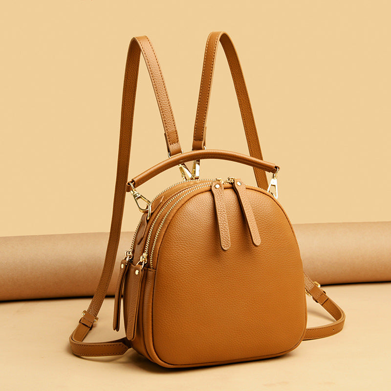 Cowhide Chain Shoulder Bag
