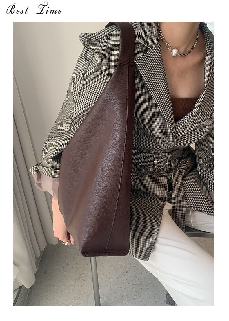 Leather Tote Bag