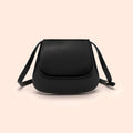 Vegan Leather Saddle Bag