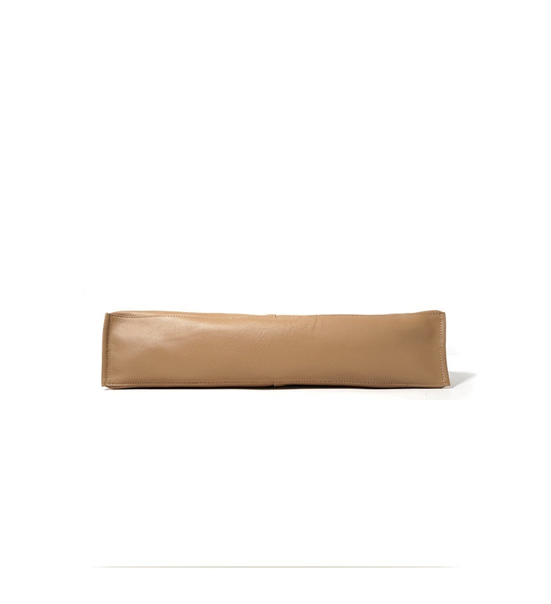 Casual Leather Tote Bag