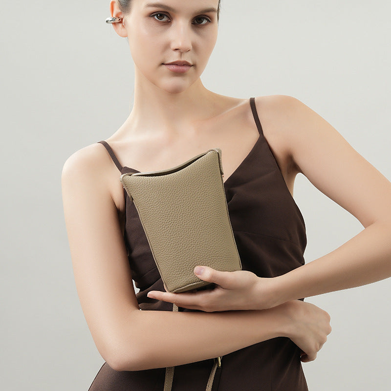 Casual Zip Crossbody Bag