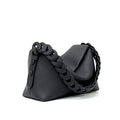 Woven Cowhide Shoulder Bag