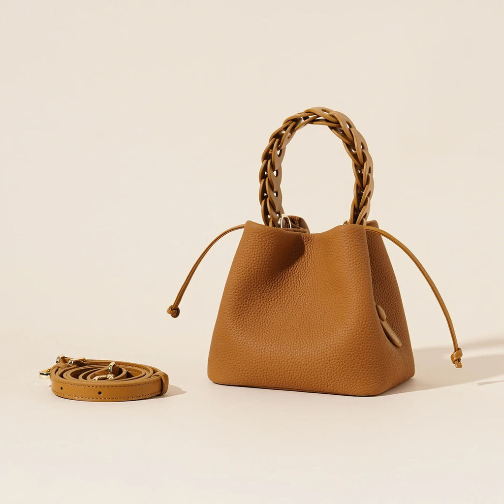 Leather Bucket Bag