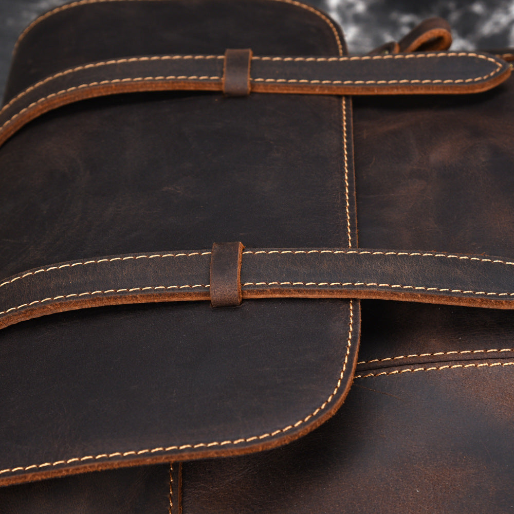 Retro Leather Travel Bag