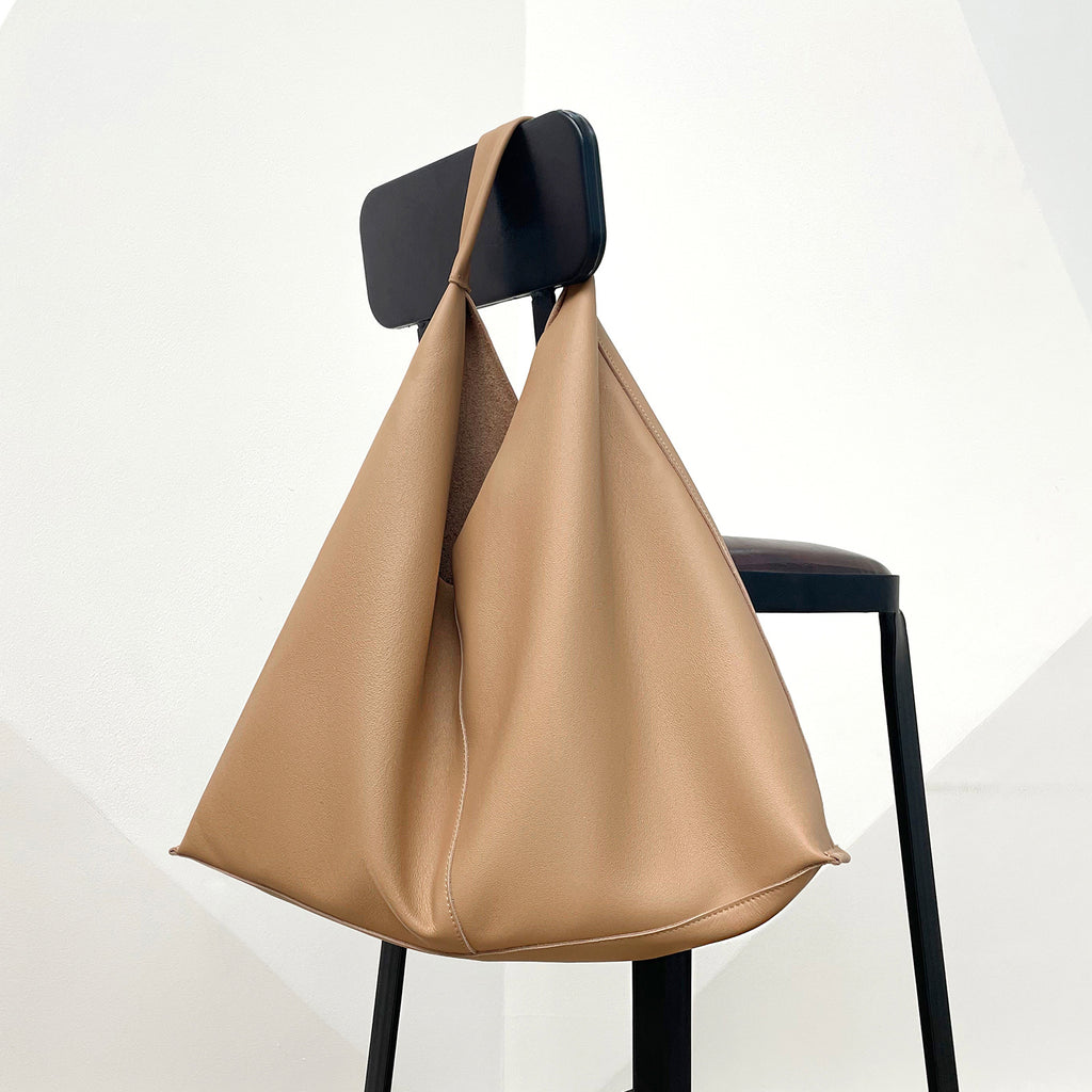 Casual Leather Tote Bag