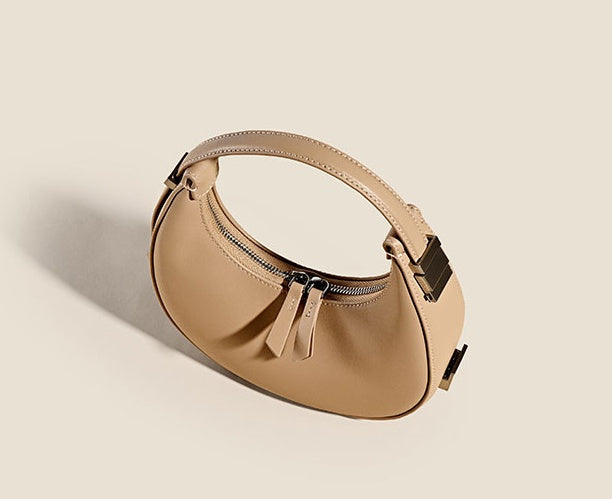 European Leather Underarm Bag
