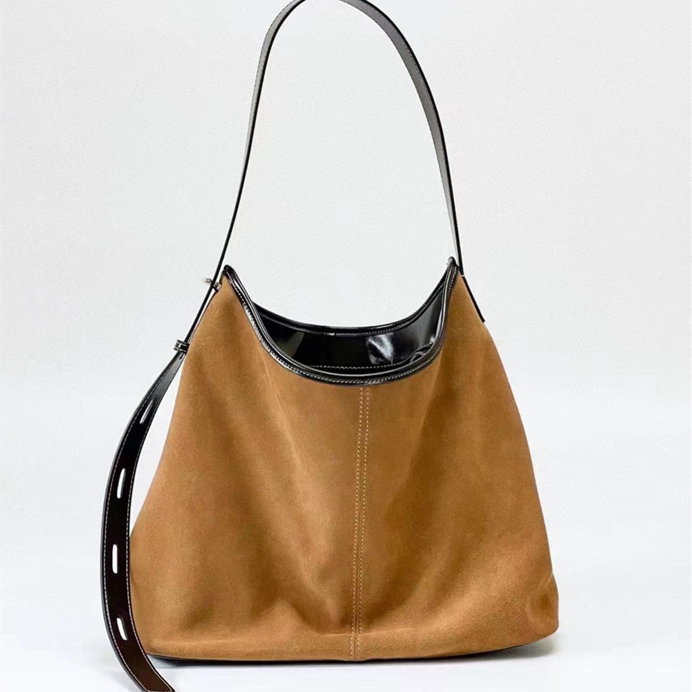 Matte Leather Underarm Bag
