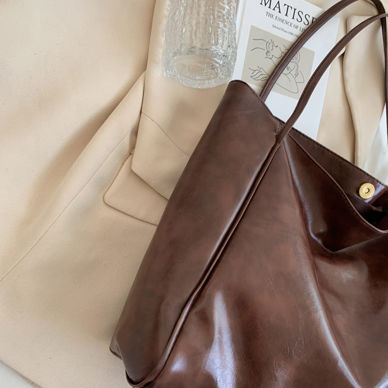 Retro Leather Shoulder Bag
