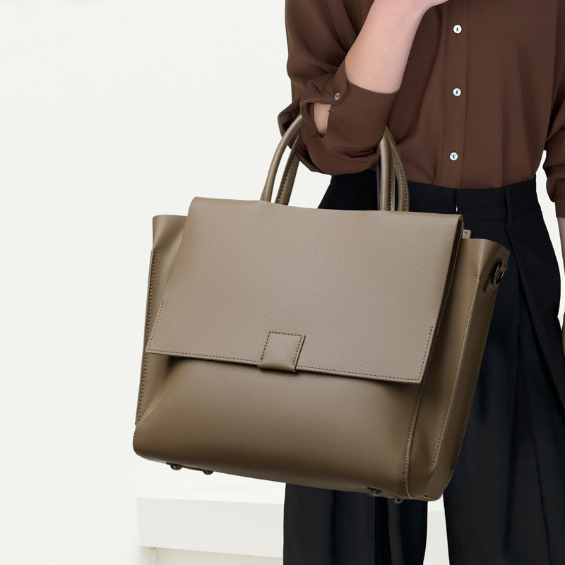 Leather Messenger Bag