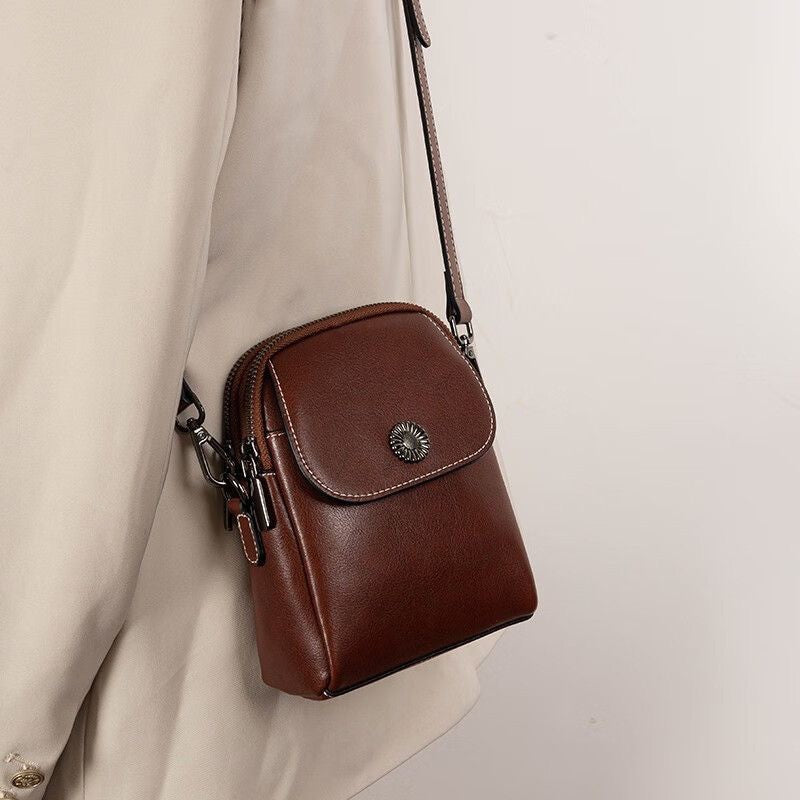 Leather Messenger Bag