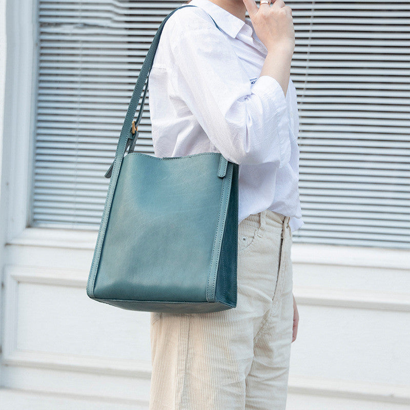 Designer Leather Shoulder Bag
