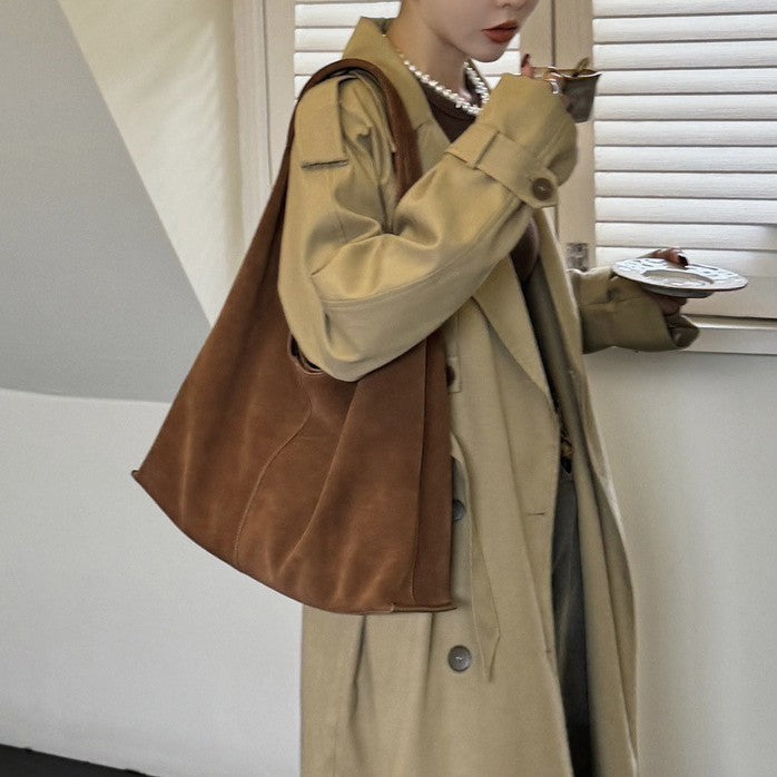 Casual Leather Handbag