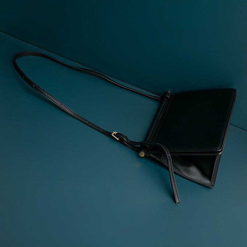 Leather Messenger Bag
