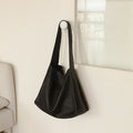 Retro Leather Bucket Bag