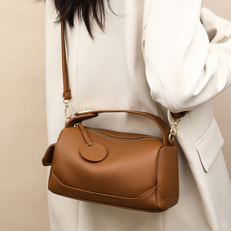 Leather Pillow Bag