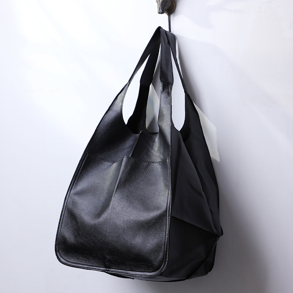 Simple Leather Tote Bag