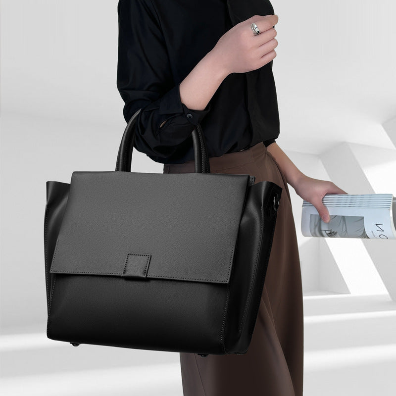 Leather Messenger Bag