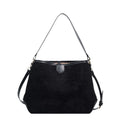 Vintage Matte Leather Tote Bag