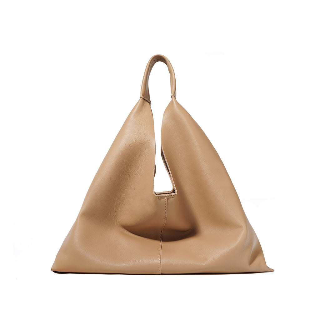 Casual Leather Tote Bag