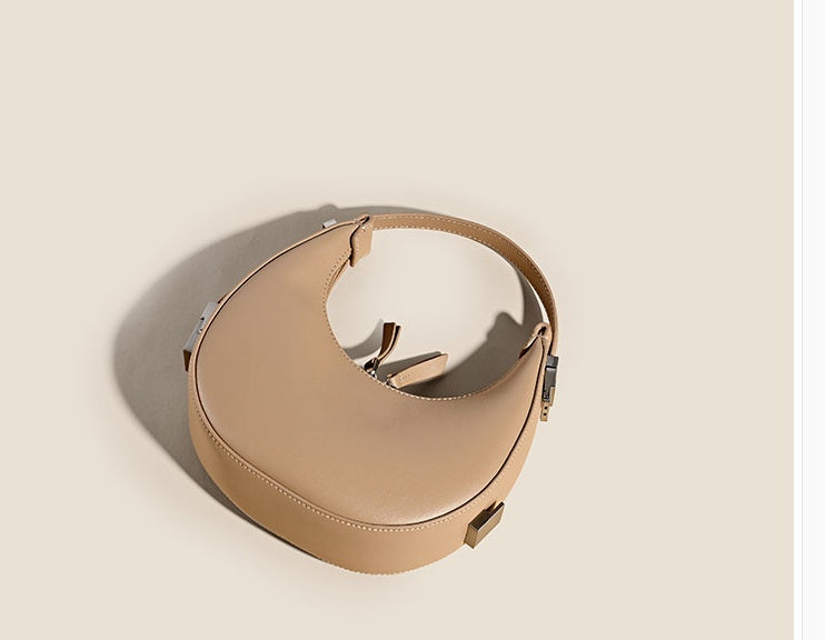European Leather Underarm Bag